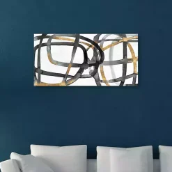 Kirklands Home Canvas Art|Many Ways Abstract Canvas Art Print, 60x30 in.