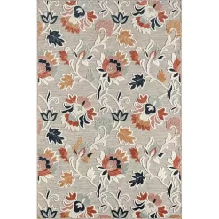 Kirklands Home Outdoor Rugs|Mara Floral Blossom Indoor/Outdoor Area Rug, 5x7