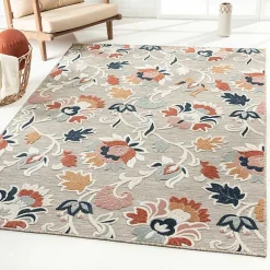 Kirklands Home Outdoor Rugs|Mara Floral Blossom Indoor/Outdoor Area Rug, 7x9