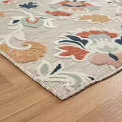Kirklands Home Outdoor Rugs|Mara Floral Blossom Indoor/Outdoor Area Rug, 7x9