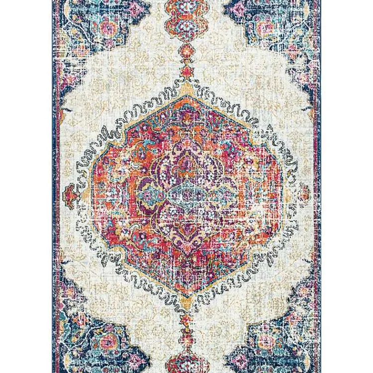 Kirklands Home Area Rugs|Mara Vintage Medallion Area Rug, 5x8 Multi
