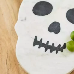 Hot Marble Skull Halloween Cheese Board Halloween