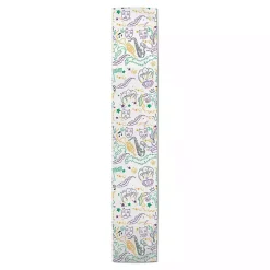 Hot Mardi Gras Party Table Runner, 72 in. Mardi Gras Decorations