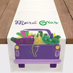 Best Mardi Gras Truck Table Runner, 72 in. Mardi Gras Decorations