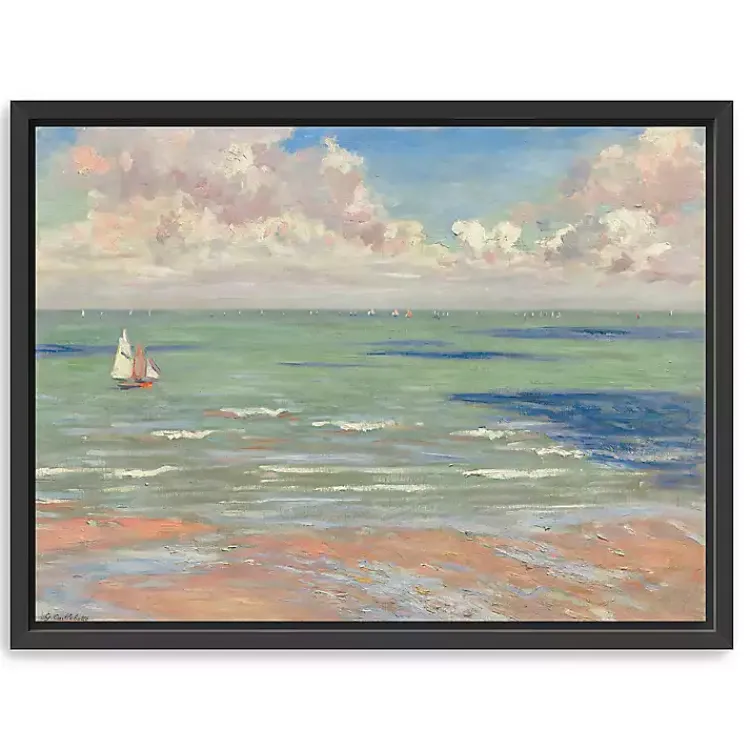 Kirklands Home Canvas Art|Marine Regates a Villers Canvas Print, 42x32 in.