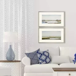 Kirklands Home Framed Art|Marshlands I Framed Art Prints, Set of 2