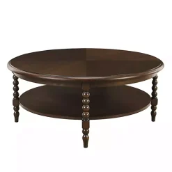 Kirklands Home Coffee Tables|Martha Stewart Round Coffee Table Brown