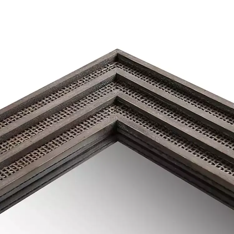 Kirklands Home Decorative Mirrors|Martha Stewart Naomi Wall Mirror Gray