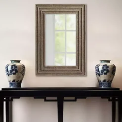 Kirklands Home Decorative Mirrors|Martha Stewart Natural Naomi Wall Mirror Brown