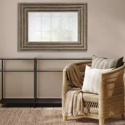 Kirklands Home Decorative Mirrors|Martha Stewart Natural Naomi Wall Mirror Brown