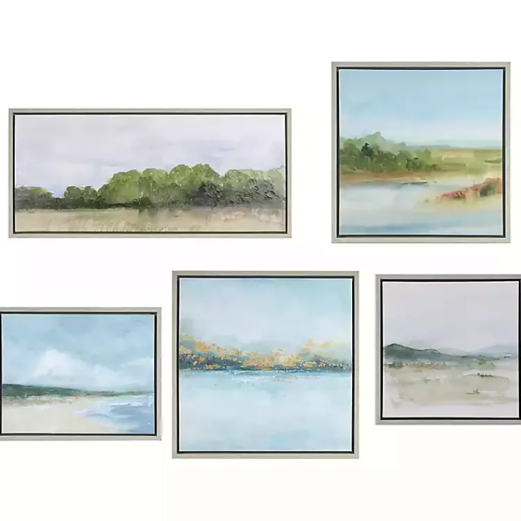 Kirklands Home Canvas Art|Martha Stewart Vista Canvas Art Prints, Set of 5