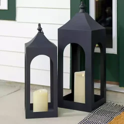 Online Matte Hampshire Metal Lantern, 30 in. Lanterns