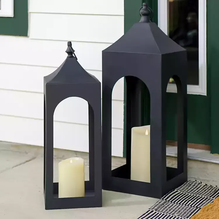 Online Matte Hampshire Metal Lantern, 30 in. Lanterns