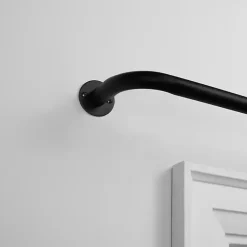 Kirklands Home Curtain Rods & Hardware|Matte Holden Curtain Rod, 72 in. Black