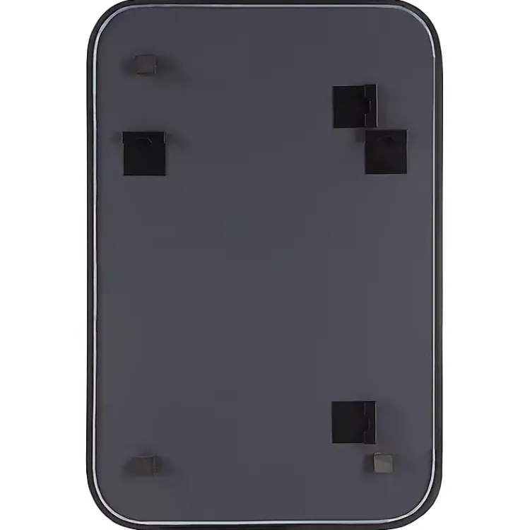Kirklands Home Framed Mirrors|Matte Black Rectangular Wall Mirror