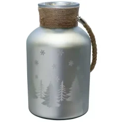 Sale Matte Christmas Tree Pillar Candle Holder Christmas Decorations