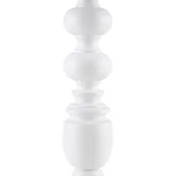 Kirklands Home Table Lamps|Matte Candlestick Martha Stewart Table Lamp White