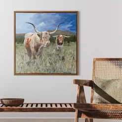 Kirklands Home Canvas Art|Mavericks Framed Canvas Art Print