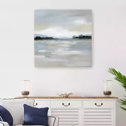 Kirklands Home Canvas Art|Meadow Clearing Canvas Art Print, 30x30 in. Gray