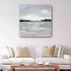 Kirklands Home Canvas Art|Meadow Clearing Canvas Art Print, 40x40 in. Gray