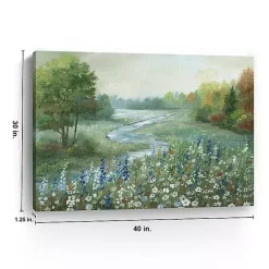 Kirklands Home Canvas Art|Meandering Stream Canvas Art Print