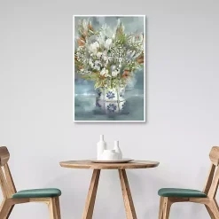 Kirklands Home Canvas Art|Mediterranean Bouquet I Framed Canvas Art Print