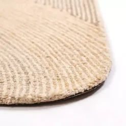 Kirklands Home Area Rugs|Merced Rounded Corners Area Rug, 7x9 Tan