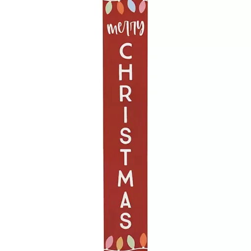 Outlet Merry Christmas Lights Porch Board Outdoor Christmas Decorations