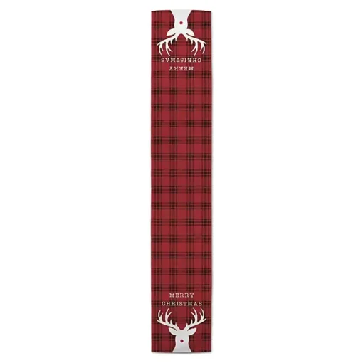 Merry Christmas Rudolf Table Runner Christmas Dining & Entertaining