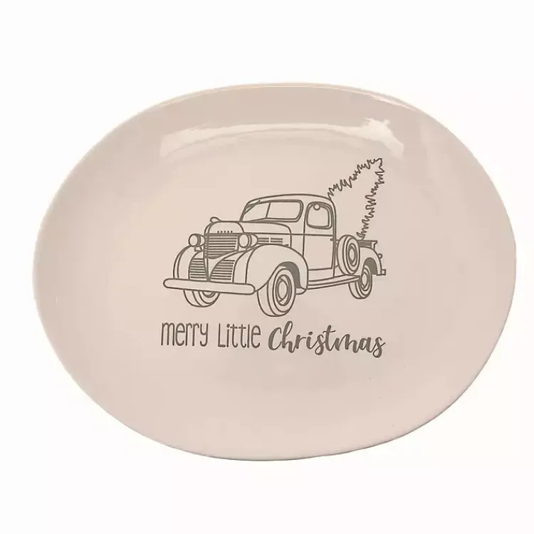 Kirklands Home Serving & Entertaining|Merry Little Christmas Truck Serving Platter