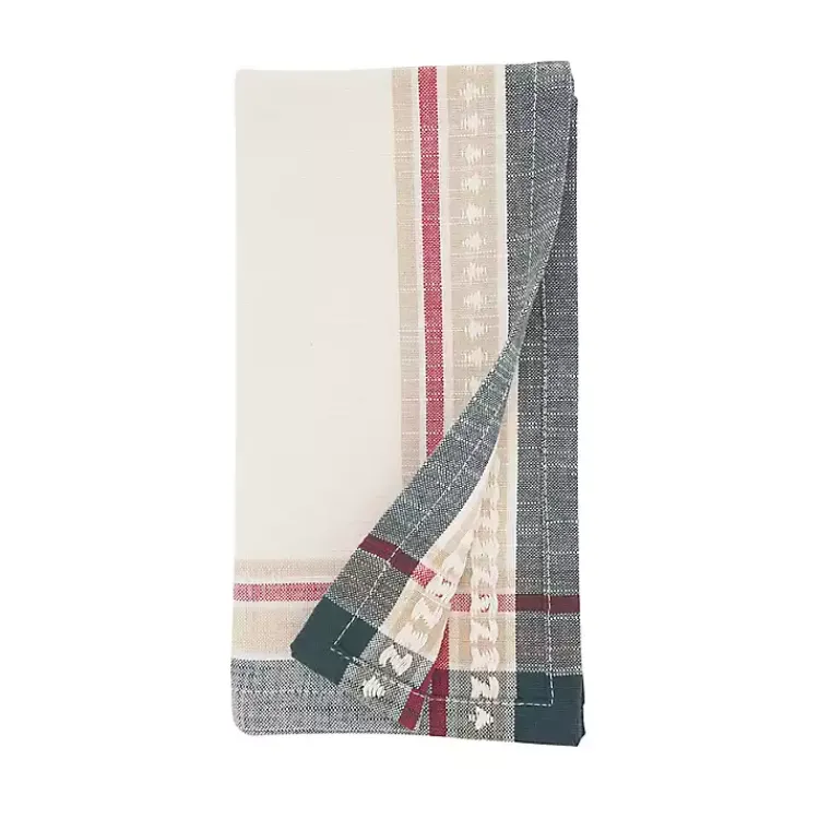 Kirklands Home Table Linens|Merry Pines Cotton Napkins, Set of 4