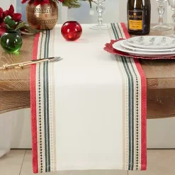 Kirklands Home Table Linens|Merry Pines Cotton Runner