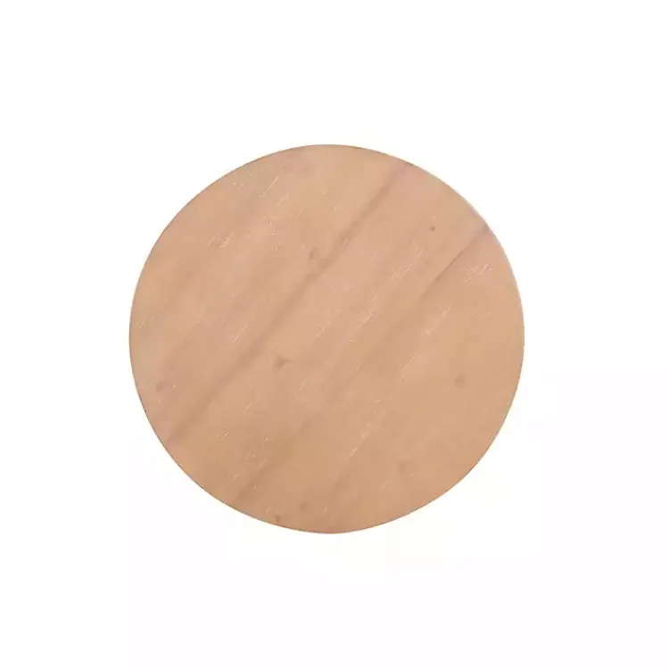 Kirklands Home Accent & End Tables|Merryweather Natural Wood Accent Table Tan