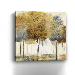 Kirklands Home Canvas Art|Metallic Forest I Canvas Art Print, 40x40 in.
