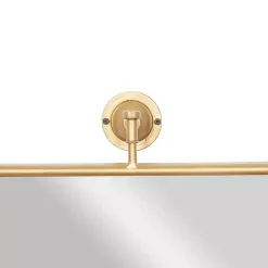 Kirklands Home Decorative Mirrors|Metallic Metal Frame Wall Mirror Gold