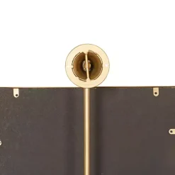 Kirklands Home Decorative Mirrors|Metallic Metal Frame Wall Mirror Gold