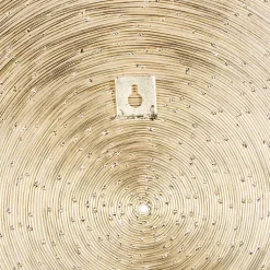 Kirklands Home Wall Plaques|Metallic Plates Wall Sculptures, Set of 3 Gold