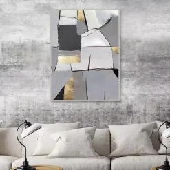 Kirklands Home Canvas Art|Metropolitan Impressions Framed Canvas Art Print