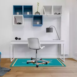 Kirklands Home Area Rugs|Miami Dolphins Area Rug, 3x4 Blue