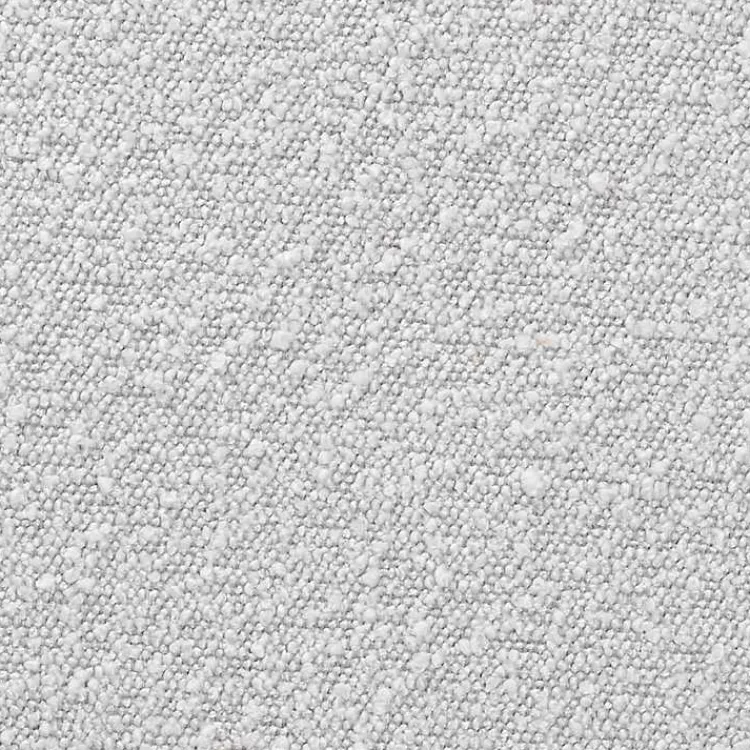 Kirklands Home Benches & Ottomans|Mid-Century Modern Boucle Ottoman Gray