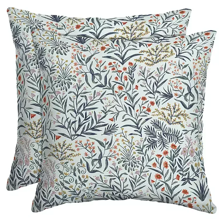 Kirklands Home Outdoor Cushions & Pillows|Millennial Leaf Outdoor Pillows, Set of 2