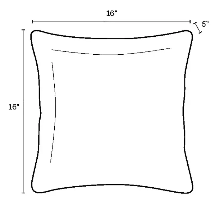 Kirklands Home Outdoor Cushions & Pillows|Millennial Leaf Outdoor Pillows, Set of 2