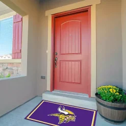 Kirklands Home Area Rugs|Minnesota Vikings Area Rug, 3x4 Purple