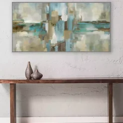 Kirklands Home Canvas Art|Mirage Framed Canvas Art Print