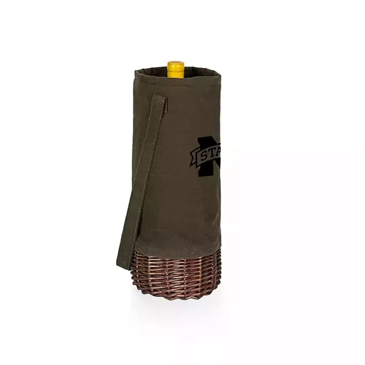 Kirklands Home Barware|Mississippi State Insulated Wine Bottle Tote