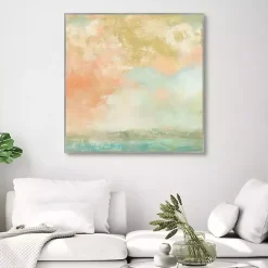 Kirklands Home Canvas Art|Mist Framed Canvas Art Print