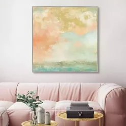 Kirklands Home Canvas Art|Mist Framed Canvas Art Print