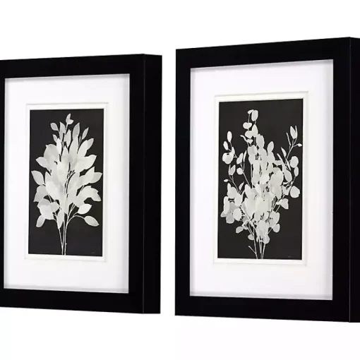 Kirklands Home Framed Art|Misty Branches Framed Art Prints, Set of 2