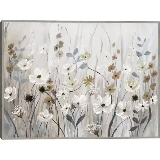 Kirklands Home Framed Art|Misty Meadow Framed Canvas Art Print