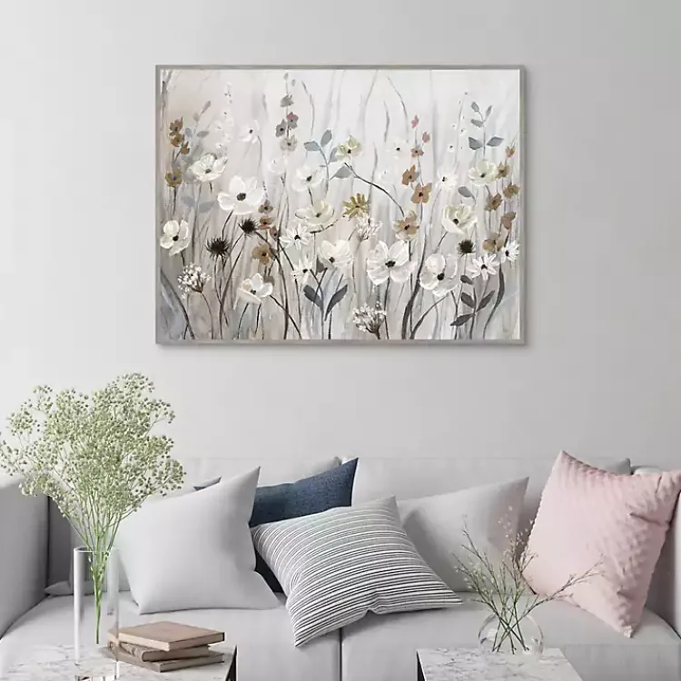 Kirklands Home Framed Art|Misty Meadow Framed Canvas Art Print